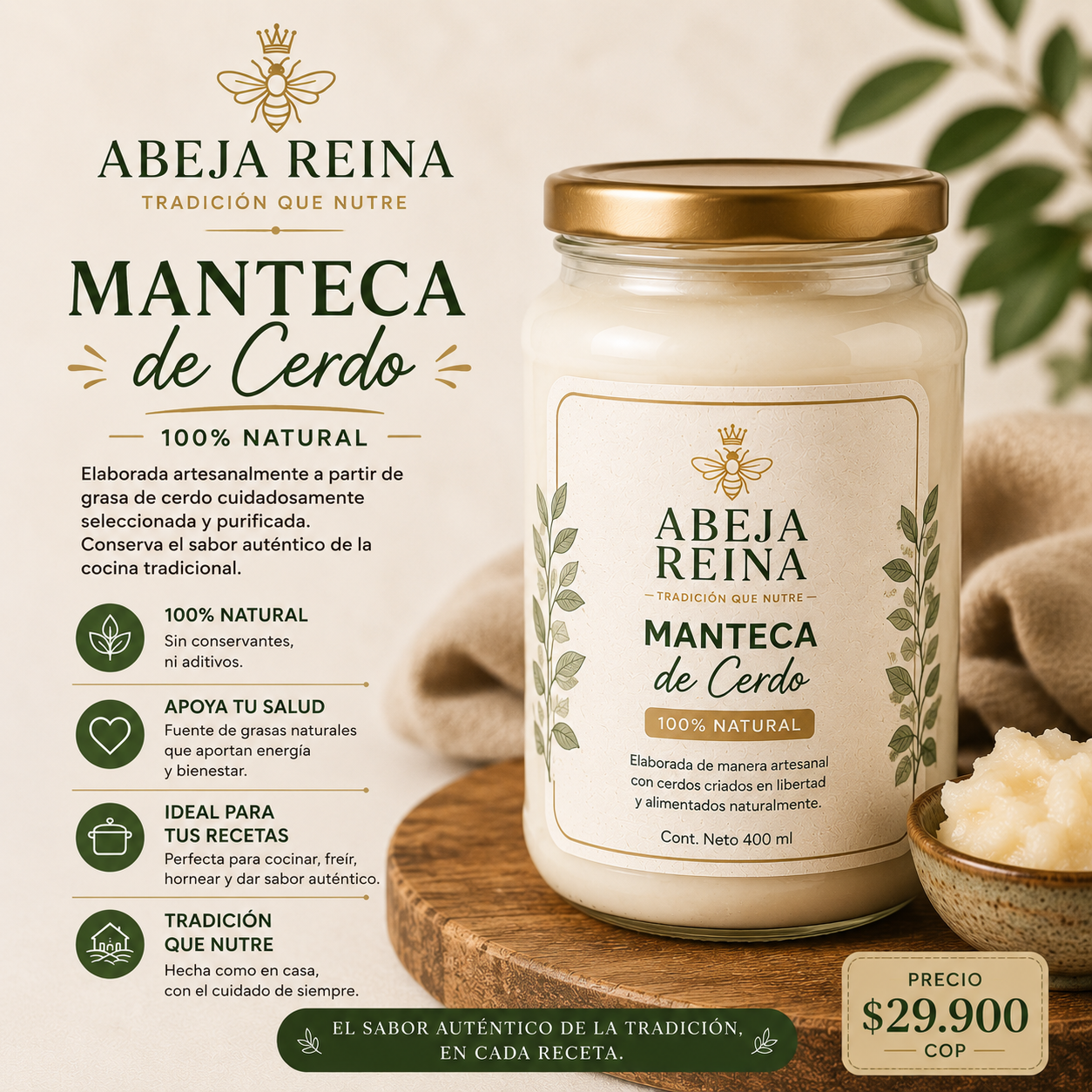 Manteca de Cerdo
