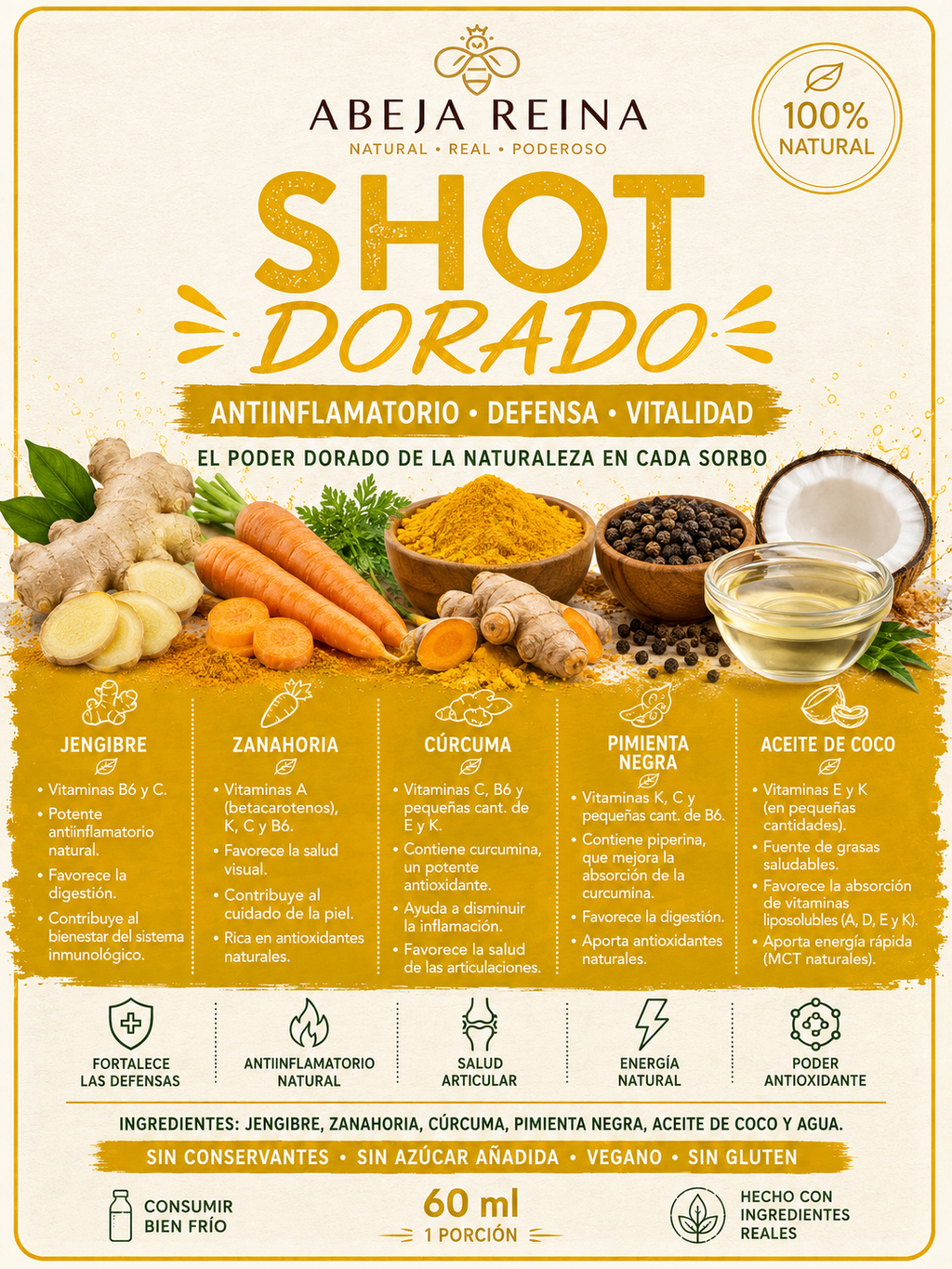 Kit Día a Día  - DORADO -
